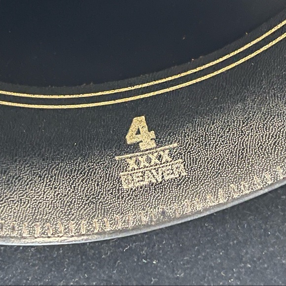 RESISTOL The Dealer Self Conforming Beaver Western Cowboy Hat 6 3/4 Mens/Womens - Picture 9 of 11